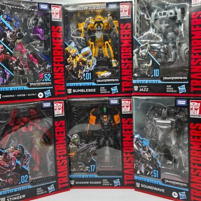 LOT 137: Transformers Studio Series Toys NIB