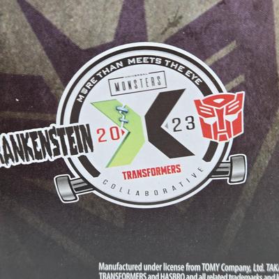 LOT 138: NIB Transformers Top Gun Maverick, Back to the Future Gigawatt, and 2 Frankentrons
