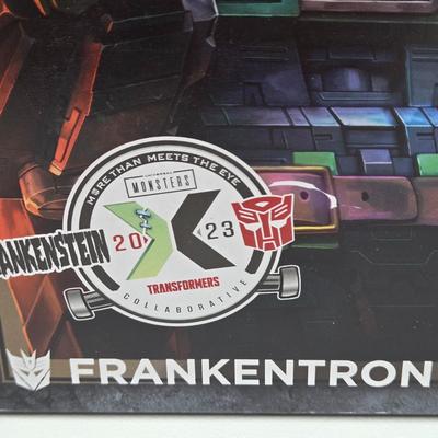 LOT 138: NIB Transformers Top Gun Maverick, Back to the Future Gigawatt, and 2 Frankentrons