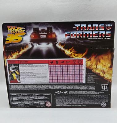 LOT 138: NIB Transformers Top Gun Maverick, Back to the Future Gigawatt, and 2 Frankentrons