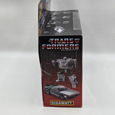 LOT 138: NIB Transformers Top Gun Maverick, Back to the Future Gigawatt, and 2 Frankentrons