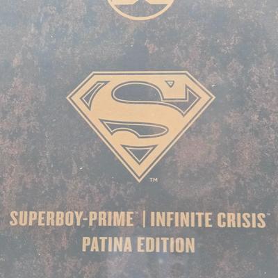 LOT 143: NIB Superboy-Prime Infinite Crisis Patina Edition