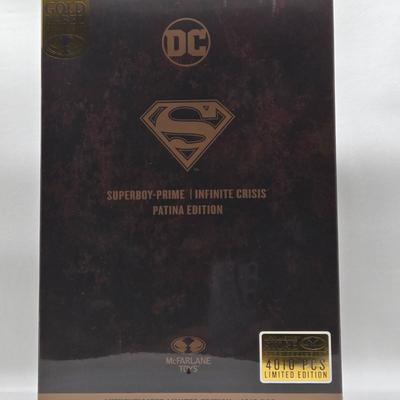LOT 143: NIB Superboy-Prime Infinite Crisis Patina Edition