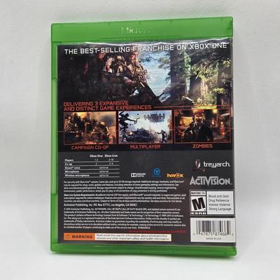 LOT 148: Variety of XBox One Games Including Call of Duty Black Ops, Halo 5 Guardians, and More