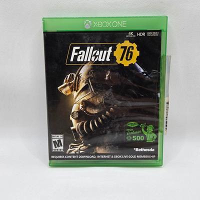LOT 149: Multiple XBox One Games Including Halo Wars 2, Fallout 76, and More