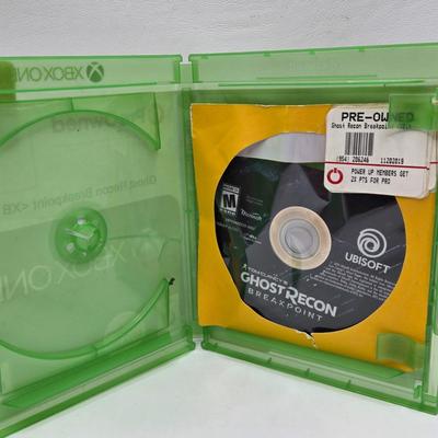 LOT 149: Multiple XBox One Games Including Halo Wars 2, Fallout 76, and More