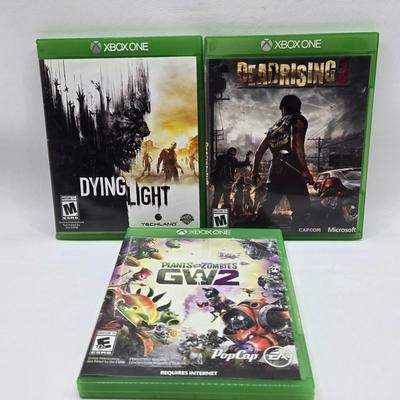 LOT 149: Multiple XBox One Games Including Halo Wars 2, Fallout 76, and More