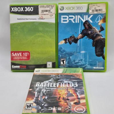 LOT 150: XBox 360 Games Including DJ Hero, Army of Two, and More