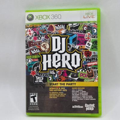LOT 150: XBox 360 Games Including DJ Hero, Army of Two, and More