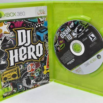 LOT 150: XBox 360 Games Including DJ Hero, Army of Two, and More