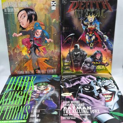 LOT 151: Hard and Soft Covered DC Comic, Crow, and More