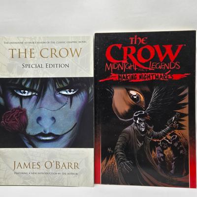 LOT 151: Hard and Soft Covered DC Comic, Crow, and More