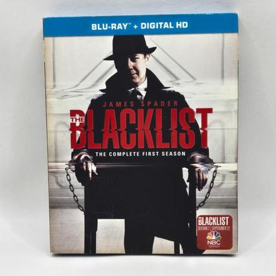 LOT 152: New in Packaging Set of First, Second, and Third Seasons of The Blacklist Blue Ray and Elizabeth Keen's Dossier