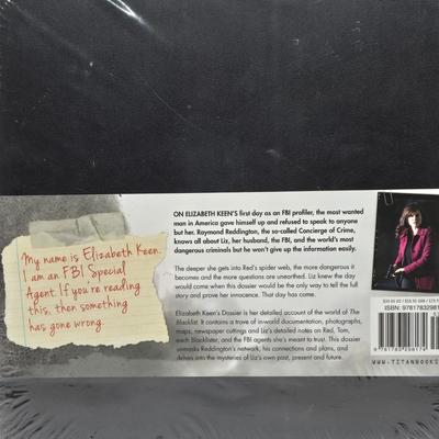 LOT 152: New in Packaging Set of First, Second, and Third Seasons of The Blacklist Blue Ray and Elizabeth Keen's Dossier