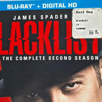 LOT 152: New in Packaging Set of First, Second, and Third Seasons of The Blacklist Blue Ray and Elizabeth Keen's Dossier