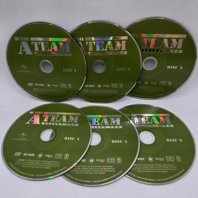 LOT 154: Boxed Sets of TV Show Series Including A TEAM, American Dad, and More