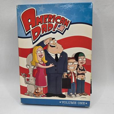 LOT 154: Boxed Sets of TV Show Series Including A TEAM, American Dad, and More
