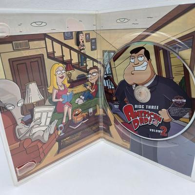 LOT 154: Boxed Sets of TV Show Series Including A TEAM, American Dad, and More