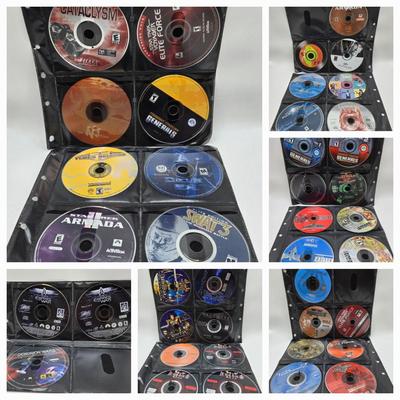 LOT 155: Multiple PC Games Including Star Trek Voyager Elite Force, Star Craft, and More