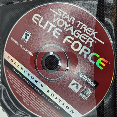 LOT 155: Multiple PC Games Including Star Trek Voyager Elite Force, Star Craft, and More