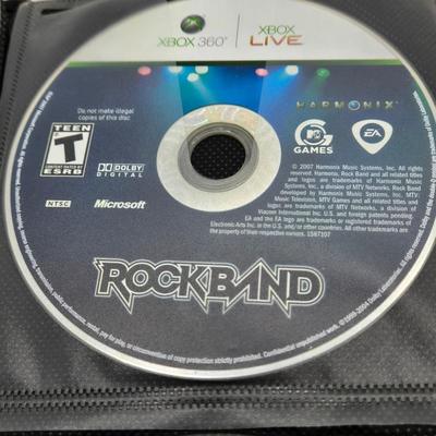 LOT 156: Variety of XBox 360 Games Including Rock Band, Lego Batman, and More