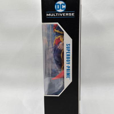 LOT 159: DC Multiverse Batman vs. Hush, Batman of Zur-En-Arrh Unmasked, Superboy-Prime, and General Zod NIB