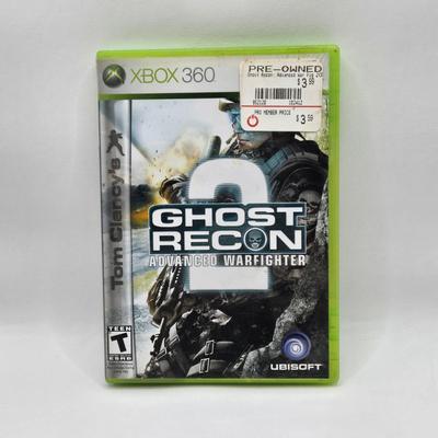 LOT 161: Multiple XBox 360 Games Including DJ Hero 2 and Gears of War