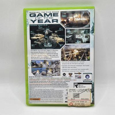 LOT 161: Multiple XBox 360 Games Including DJ Hero 2 and Gears of War