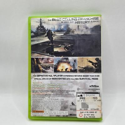 LOT 161: Multiple XBox 360 Games Including DJ Hero 2 and Gears of War