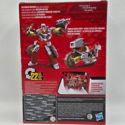 LOT 163: Transformers Studio Series Megatron, Junkheap, and N.E.S.T BumbleBee NIB
