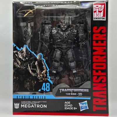 LOT 163: Transformers Studio Series Megatron, Junkheap, and N.E.S.T BumbleBee NIB