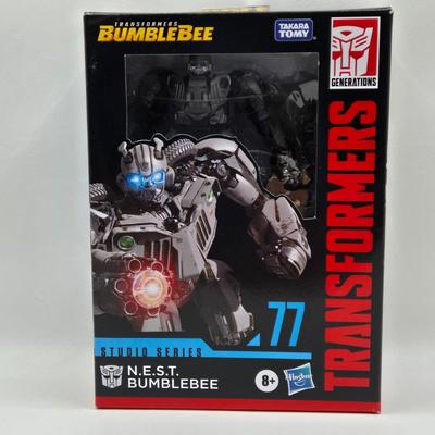LOT 163: Transformers Studio Series Megatron, Junkheap, and N.E.S.T BumbleBee NIB