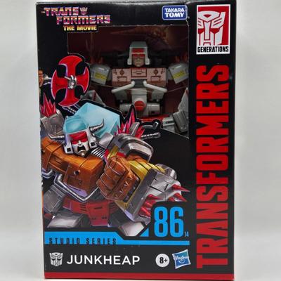 LOT 163: Transformers Studio Series Megatron, Junkheap, and N.E.S.T BumbleBee NIB