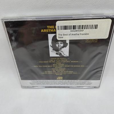 LOT 164: Music CDs of Multiple Genres Including Moby and Aretha Franklin