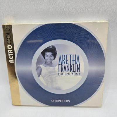 LOT 164: Music CDs of Multiple Genres Including Moby and Aretha Franklin