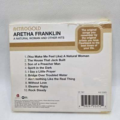 LOT 164: Music CDs of Multiple Genres Including Moby and Aretha Franklin
