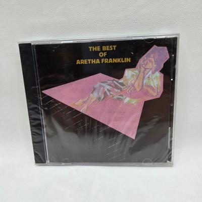 LOT 164: Music CDs of Multiple Genres Including Moby and Aretha Franklin