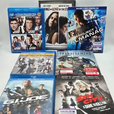 LOT 166: Multiple Blu-Ray and DVD Movies Including The Rocky Horror Picture Show and Kill Bill