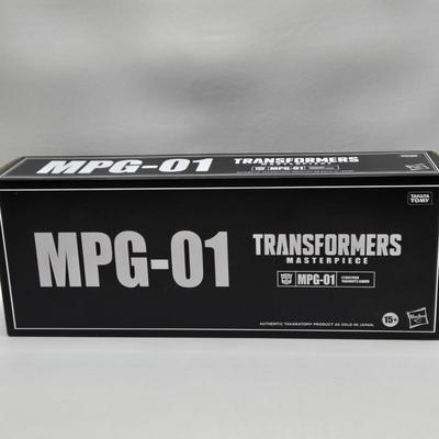 LOT 169: MPG-01 Transformers Masterpiece NIB