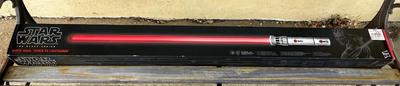 LOT 181: Star Wars The Black Series Darth Maul Force FX Lightsaber #10 by Hasbro