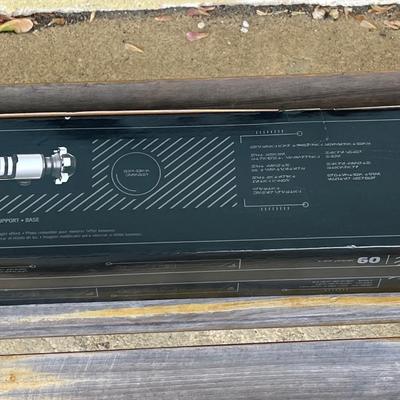 LOT 182: Star Wars The Black Series Obi-Wan Kenobi Force FX Lightsaber #09 by Hasbro