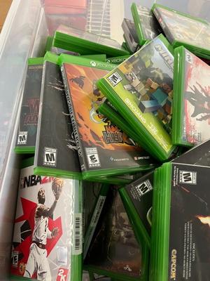LOT 183: Dozens of EMPTY Xbox One Game Cases