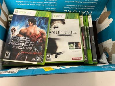 LOT 185: EMPTY Xbox 360 Game Cases