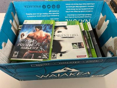 LOT 185: EMPTY Xbox 360 Game Cases