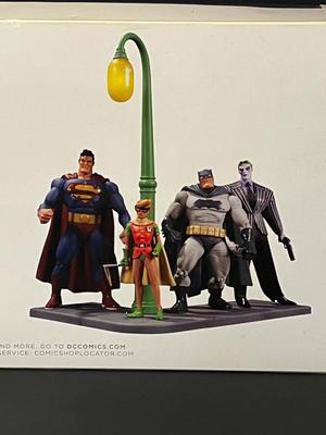 LOT 186: DC Collectibles - Batman The Dark Knight Returns Action Figure 4-Pack