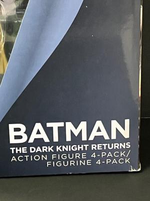 LOT 186: DC Collectibles - Batman The Dark Knight Returns Action Figure 4-Pack