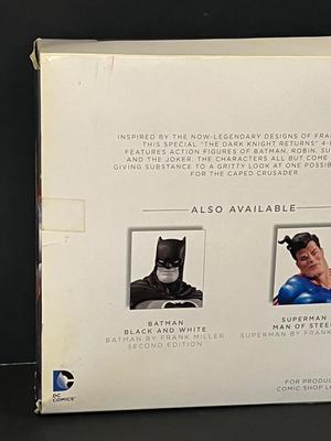 LOT 186: DC Collectibles - Batman The Dark Knight Returns Action Figure 4-Pack