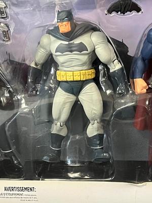 LOT 186: DC Collectibles - Batman The Dark Knight Returns Action Figure 4-Pack