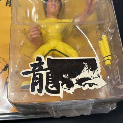 LOT 187: Collection of Various Figures, Toys, Collectibles, Bruce Lee, South Park, Bob Ross, Twin Peaks
