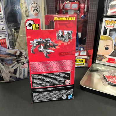 LOT 190: Big Lot of Transformers Toys and Collectibles, Top Gun Maverick, Funko GI Joe Crossover Lunchbox Set and More